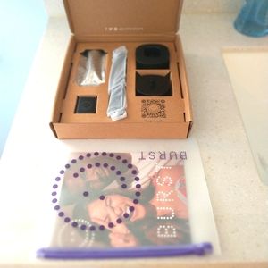 Burst sonic toothbrush NIB matte black